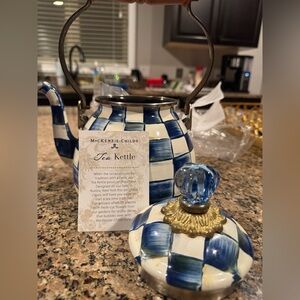 Mackenzie Childs Tea Kettle 2 quart